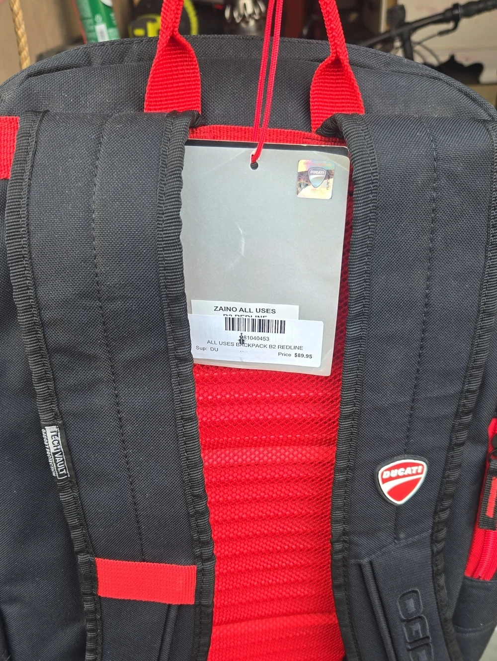 Ducati Redline B2 Backpack New